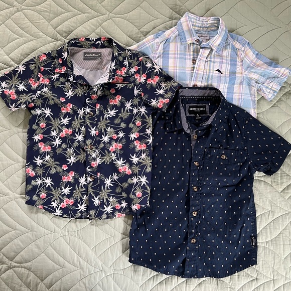 Kenneth Cole Other - 3 designer children’s button up shirts. Sizes 4T, 5T and 5/6T.